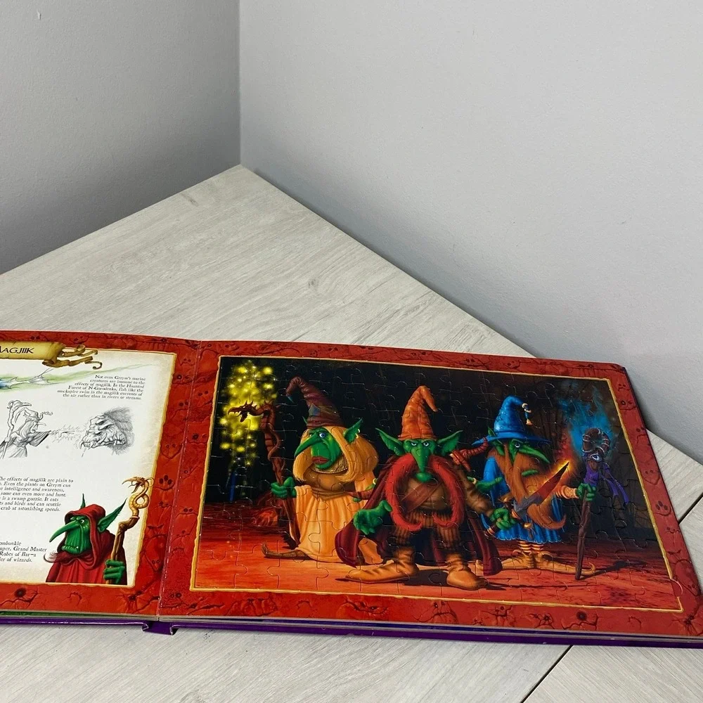 Goblins Jigsaw Book Danny Willis 2006 Five Mile Press Hardcover Puzzles Grrym